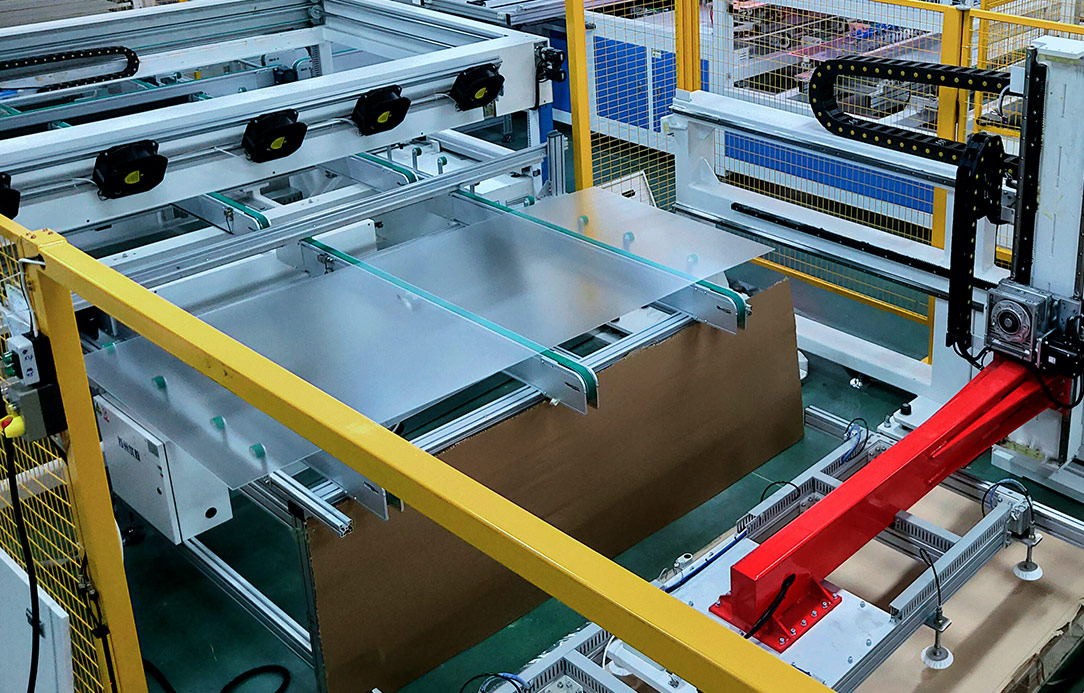 先進自動化設備生產環節