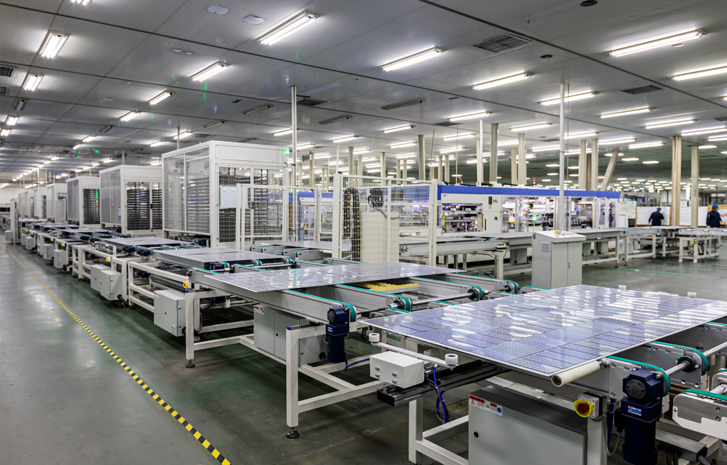 先進自動化設備生產環節