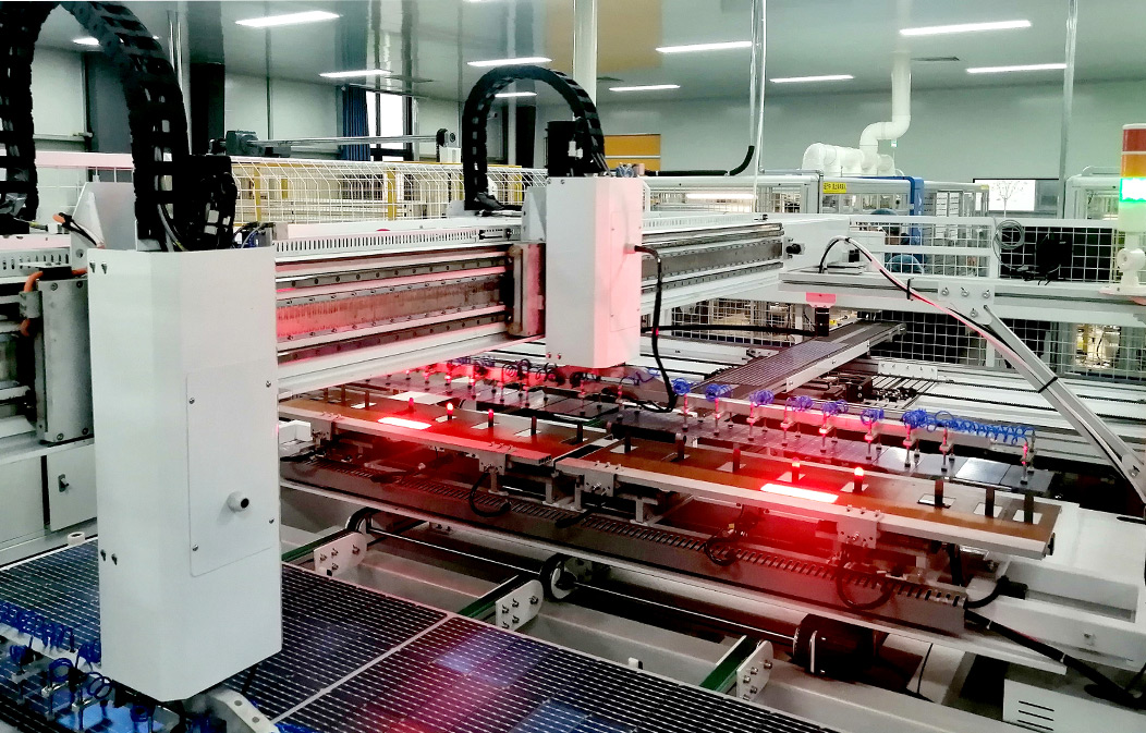 先進自動化設備生產環節