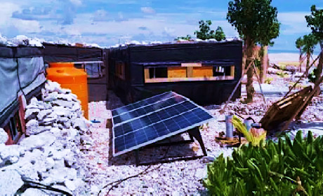 為三沙市捐贈(zèng)500萬元光伏發(fā)電應(yīng)用系統(tǒng)