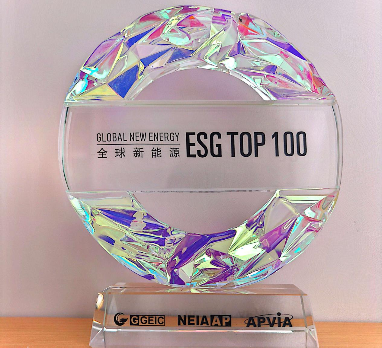 2025年 上榜全球新能源ESG百強企業(yè)